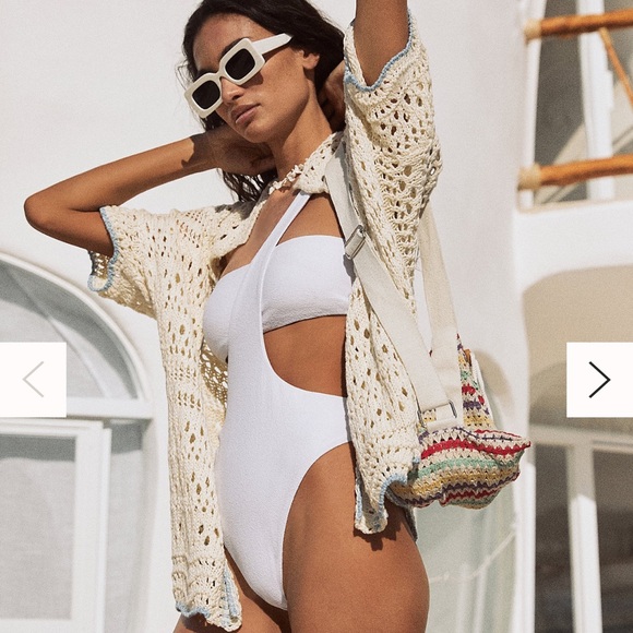 NWT Free People Santa Cruz Club Shirt - Picture 2 of 11